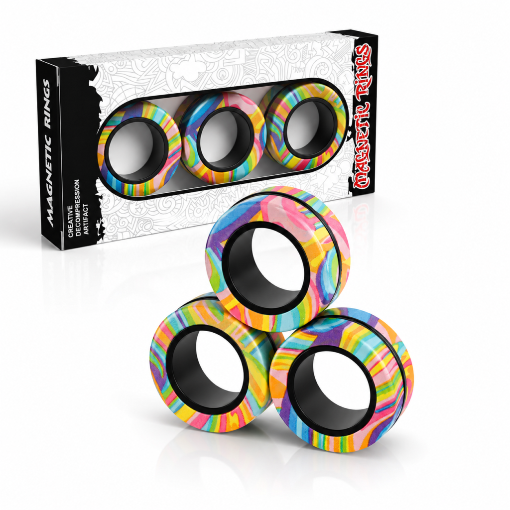 Magnetic Fidget Rings